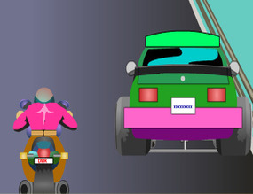 Don-dodge-auto-s-een-motorfiets-2