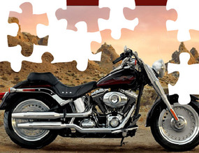 Puzzel-met-een-harley-davidson-2