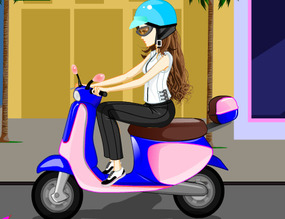 Set-decoratie-met-een-scooter-2