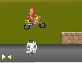 Simpel-spelletje-ontwijken-een-motorfiets-2