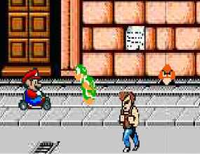 Spel-super-mario-kart-2