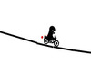 Motorfiets-speletjie-en-teken